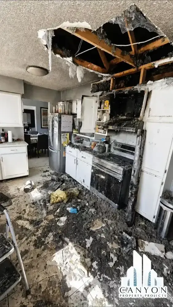🏠 When the Unexpected Happens, Canyon Responds No family ever expects to face a disaster like this. What you're looking at is more than property damage—it's a family's home, memories, and sense of security affected in an instant. While the damage is significant, this is only the beginning of the recovery process. At Canyon Property Projects, we specialize in turning difficult situations into fresh starts. From emergency mitigation and demolition to complete restoration and reconstruction, our team is committed to helping families rebuild with confidence. 💙 Built by Families. For Families. 🔥 Fire Damage Restoration 🛠️ Full Home Reconstruction 📋 Insurance Restoration Assistance 🏠 Renovations & Rebuilding Solutions ⭐ Quality First. Speed Second. We can't wait to transform this negative situation into a positive outcome and help this family get back home. When the unexpected happens, Canyon responds. 📞 778-710-2866 #CanyonPropertyProjects #FireRestoration #DisasterRecovery #HomeRestoration #BuiltByFamiliesForFamilies InsuranceRestoration VancouverContractor FraserValleyContractor PropertyExperts RebuildRestoreRenew FireDamageRepair EmergencyResponse RestorationExperts